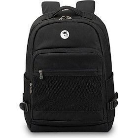 Balo laptop cao cấp 15.6 inch Mikkor The Eli Backpack chống thấm nước, ngăn đựng rộng rãi, ngăn đựng laptop riêng biệt, chống sốc, quai đeo vai được đệm foam PE dày êm thoải mái