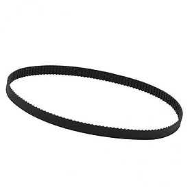 2x Various Size GT2 2mm Pitch 6mm Wide Synchronous Timing Belt 3D Printer Parts - Black, 400mm