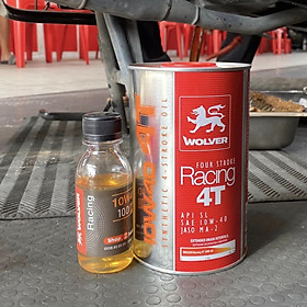 Nhớt Wolver Racing Synthetic 4T 10W40 (1L)