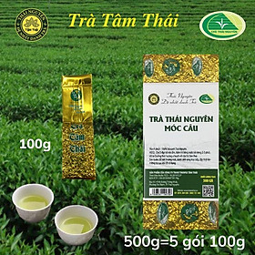 Đặc Sản Thái Nguyên - 1Kg Trà Móc Câu Thái Nguyên 10 Gói 100G Trà Xanh Tâm Thái Chè Thái Nguyên Móc Câu Đặc Biệt 1Kg - 2 túi 500  1kgMCTV