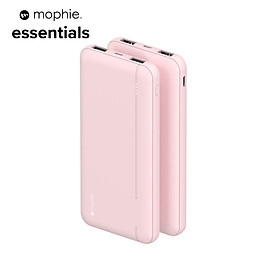 Mua Sạc dự phòng Mophie Essentials 10.000mAh/3.7V PD20W 2 USB-A 1 USB-C  bảo hành 12 tháng - Hàng chính hãng