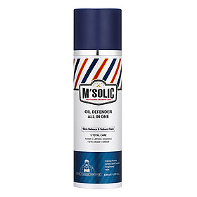 Kem Dưỡng Da Nhờn Nam 5 Trong 1 - M'Solic Oil Defender All-In-One (130ml)