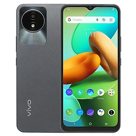 Điện thoại Vivo V2217 - Y02 (2+32GB) Đen xám - Hàng Chính Hãng (chỉ giao HN và một số khu vực)