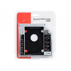 Mua Khay Ổ Cứng Caddy Bay Dày (12.7mm) &  Mỏng (9.5mm) - (Gắn Ổ Cứng Thay Ổ Quang Laptop)