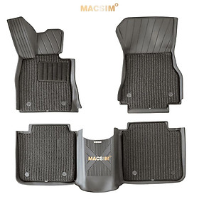 Thảm Lót Sàn Ô Tô BMW 7 Series 2022+ Nhãn Hiệu Macsim 3W 2 Lớp -TPE Chuẩn Form – Bền Bỉ, An Toàn, Dễ Vệ Sinh