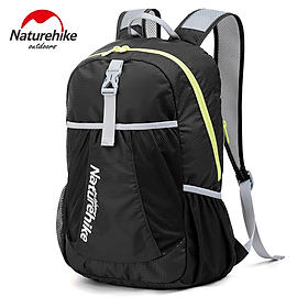 Balo Du Lịch Gấp Gọn Naturehike 22L Ultralight NH15A119-B - Đen