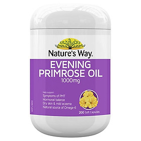 Viên Uống Tinh Chất Hoa Anh Thảo Nature's way Evening Primrose Oil 1000mg