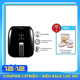 Nồi Chiên Không Dầu Điện Tử Lock&Lock ECF-300B (3 lít) - Hàng Chính Hãng