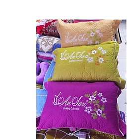 Mua Cặp Vỏ gối trần bông 100% cotton (2 chiếc)
