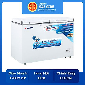 Tủ đông mát Alaska Inverter 350/221 lít BCD-3568CI - Hàng chính hãng