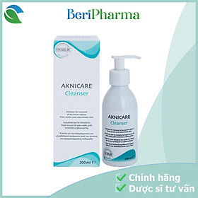 Aknicare Gel Rửa Mặt Cho Da Dầu Mụn Cleanser 200ml