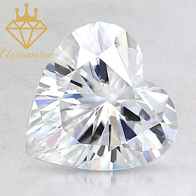 Kim cương nhân tạo Moissanite Heart