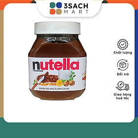 Bơ Đậu Phộng Nutella T3 Hộp 350Gr