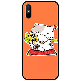 Ốp lưng dành cho Xiaomi Redmi 9A mẫu Mèo Vui Vẻ