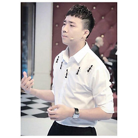 ÁO SƠ MI NAM HỌA TIẾT CON ONG THỜI TRANG SM09