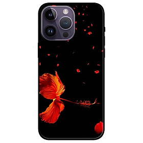 Ốp lưng dành cho Iphone 14 - Iphone 14 Plus - Iphone 14 Pro - Iphone 14 Pro Max - Cánh Hoa Đỏ