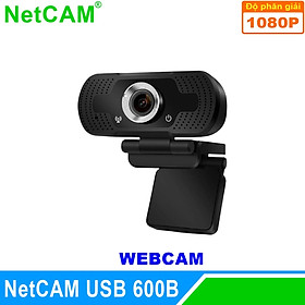 Webcam NetCAM USB 600B độ phân giải 1080P - Hàng Chính Hãng