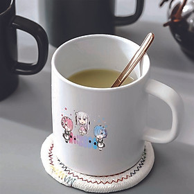 Cốc ly sứ trắng IN HÌNH Re:Zero - Bắt Đầu Lại Ở Thế Giới Khác anime