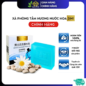 Xà Phòng tắm hương nước hoa 3 IN 1 cho nam/nữ, kiềm dầu làm sạch da - 1 Hộp - Xà Bông