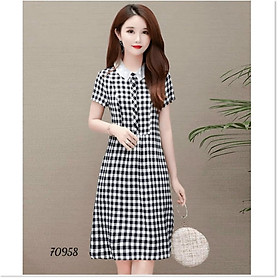 ĐẦM DỰ TIỆC CARO NỮ SIÊU XINH , SANG TRỌNG , QUÝ PHÁI CHO CÁC CHỊ EM LỰA CHỌN LANA STORE 88