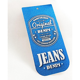 TAG TREO - NHÃN MÁC JEANS 2 LOẠI - IN METALIZE (Set 200 cái)
