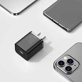 Củ sạc nhanh Baseus 30W, Củ sạc Baseus Si 30W, Củ sạc Baseus Super Si Quick Charger 30W dùng cho iPhone/ Samsung/ OPPO... (30W, Type C, PD/ QC3.0 Quick charger) - Hàng chính hãng