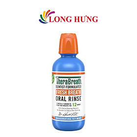 Nước súc miệng TheraBreath Fresh Breath Oral Rinse (473ml) - Hàng chính hãng