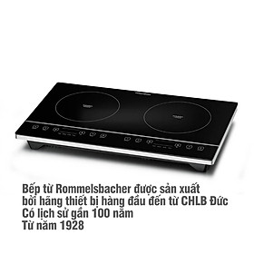 Mua Bếp Từ Dương Rommelsbacher CT3405 và Khung Inox Chuyển Bếp Từ Rommelsbacher dương thành bếp Từ Âm - Hàng Chính Hãng