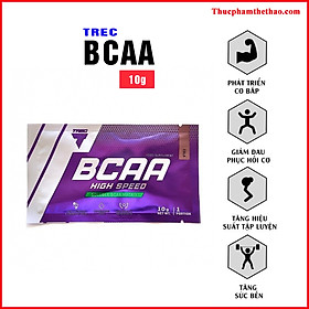 BCAA High Speed - Tăng Cường Hiệu Suất Tập Luyện - Hàng Chính Hãng Trec
