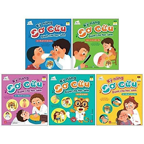 Bộ sách kỹ năng sơ cứu dành cho học sinh