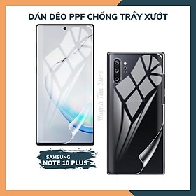 Mua Dán dẻo PPF Note 10  Note 10 Plus trong suốt hoặc nhám   chống trầy xướt  giữ nguyên vẻ đẹp