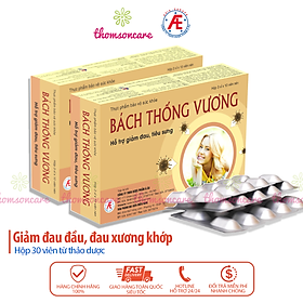 Bách Thống Vương - Hỗ trợ giảm đau đầu, xương khớp từ thảo dược