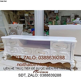 Mua kệ trắng tân cổ điển 1m8 x 60 x 40