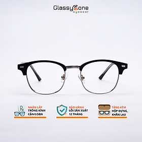 Gọng kính cận, Mắt kính giả cận nhựa Form Oval thời trang Nam Nữ Jena - GlassyZone