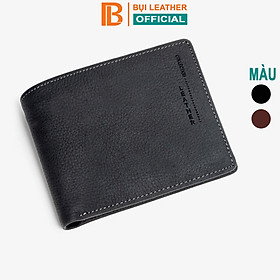 Ví nam, bóp nam da bò sáp Mexico Bụi Leather V102 - Bảo hành 12 tháng