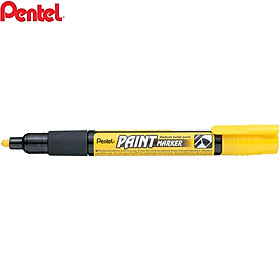 Bút sơn Pentel I Bút sơn Nhật Bảnviết tốt trên nhiều bề mặt các chất liệu - nét 4.0mm I Paint Marker MMP20 - G - Vàng