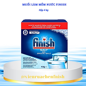 Muối rửa bát Finish 4.0 kg - dùng cho máy rửa chén bát