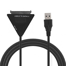 USB3.0 to SATA3.0 7 + 15PIN Hard Drive External Cable Box USB3.0 Disk Adapter Cable