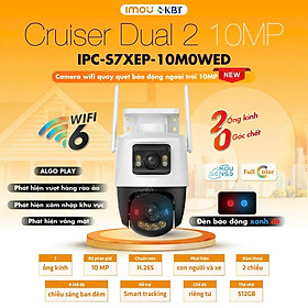 Mua Camera wifi 2 ống kính quay quét Cruiser Dual 6MP 10MP IMOU S7XEP 10M0WED - Hàng Chính Hãng
