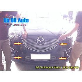 Ốp Mặt Ca Lăng Mazda CX5 2013 2014 2015 Kiểu Thanh Ngang