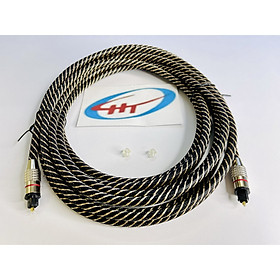 Mua Dây audio quang (Toslink Optical) đầu nhôm dài 5M HIMEDIA 7.0 - Hàng chính hãng