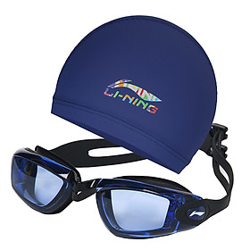 Bộ Kính Và Mũ Bơi LI NING 617-874