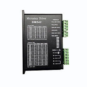 57/42 Two-Phase Four-Wire Stepper Motor Driver DM542 48V 4.2A, Digital, for Linear Guide Module, Engraving Machine