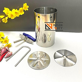 Mua (KHUÔN ĐẶC BIỆT - TẶNG KÈM CÔNG THỨC) Khuôn Làm Giò Thủ  Chả Lụa  Chả bò - SIZE 1KG  500G