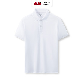 Áo Polo Nam 5S FASHION Có Cổ, Chất Lụa, Phom Dáng Trẻ Trung, Thiết Kế Basic, Màu Sắc Nam Tính
