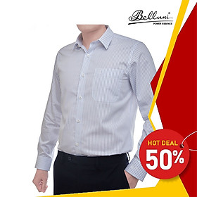 Áo sơ mi nam dài tay BELLUNI chất tencel chống tia UV thoáng mát 161W