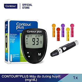 CONTOUR PLUS Máy đo đường huyết - (mg/dL)