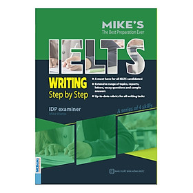 [Download Sách] Ielts Writing Step By Step (Bộ Sách Ielts Mike) (Tặng kèm booksmark)