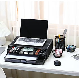 Mua Bàn Kê Màn Hình Kiêm Hộc Tủ 2 Tầng 2in1 Thép Tản Nhiệt Máy Tính PERSONAL DESIGN