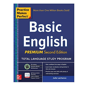 Ảnh bìa Practice Makes Perfect Basic English, Second Edition